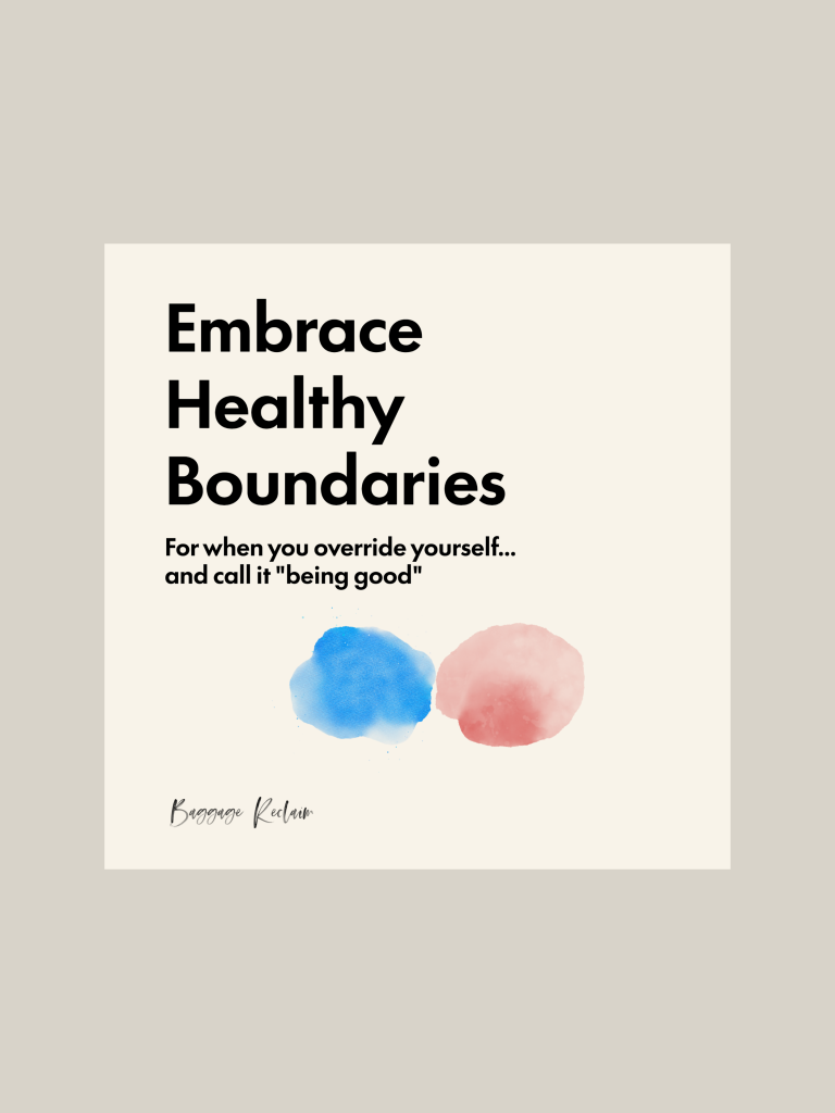Embrace Healthy Boundaries audio course by Natalie Lue. 